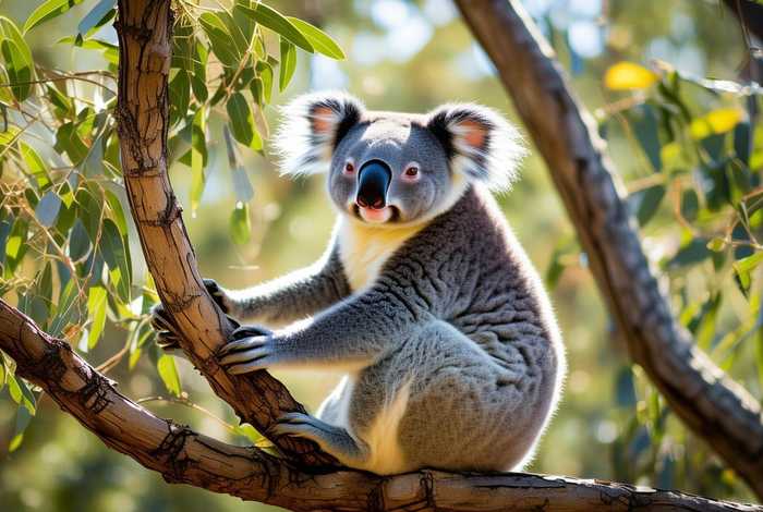 考拉生活在哪里英语、考拉生活在澳大利亚用英语怎么说