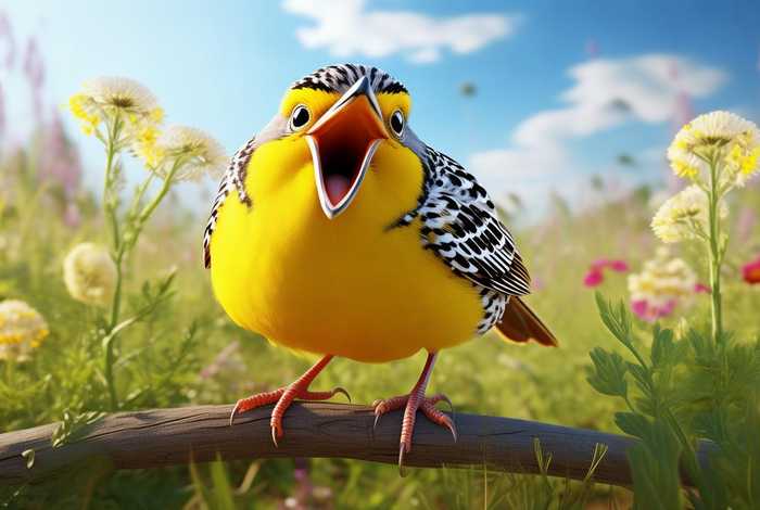 爱唱歌百灵鸟习性（百灵鸟爱不爱唱歌）