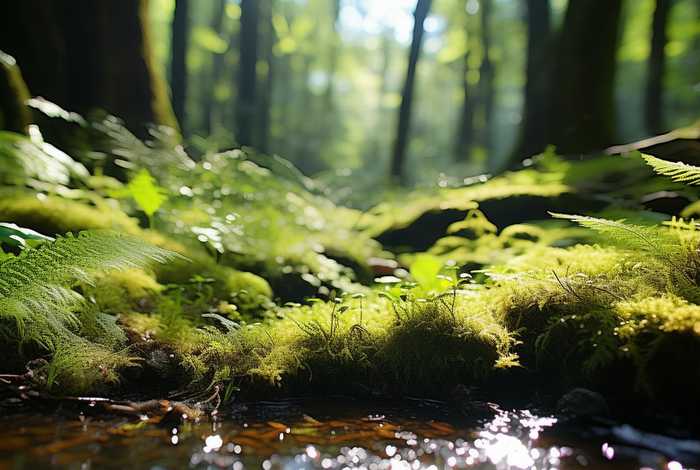 蕨类植物的生活环境、藻类,苔藓,蕨类植物的生活环境