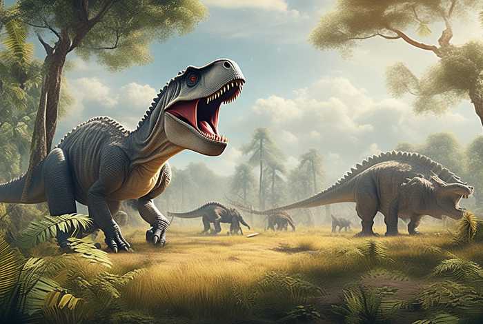 霸王龙生活的地方 - 霸王龙生活的地方有什么恐龙