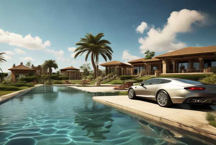 非洲有钱人生活图片高清；非洲有钱人生活图片高清壁纸