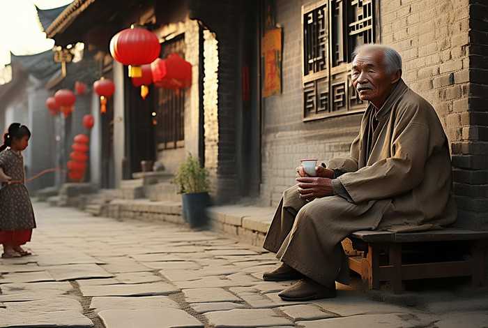 老北京生活场景（老北京生活场景照片）