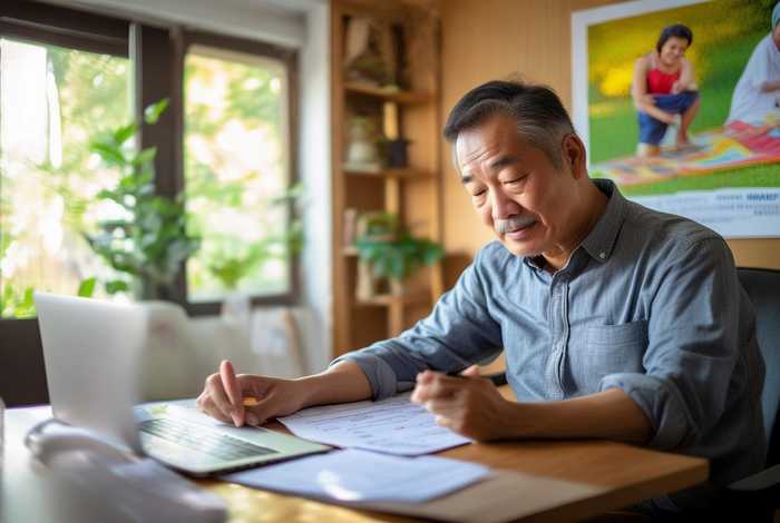 《保险让生活更美好》，倪朗 《保险让生活更美好》
