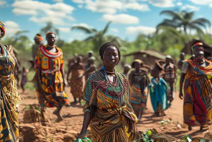 非洲女人生活现状；非洲女人生活现状图片