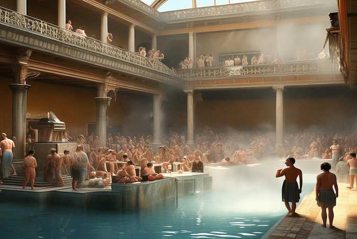 古罗马的日常生活 - 古罗马的日常生活-浴室和住宅图片 古罗马的日常生活 - 古罗马的日常生活-浴室和住宅图片