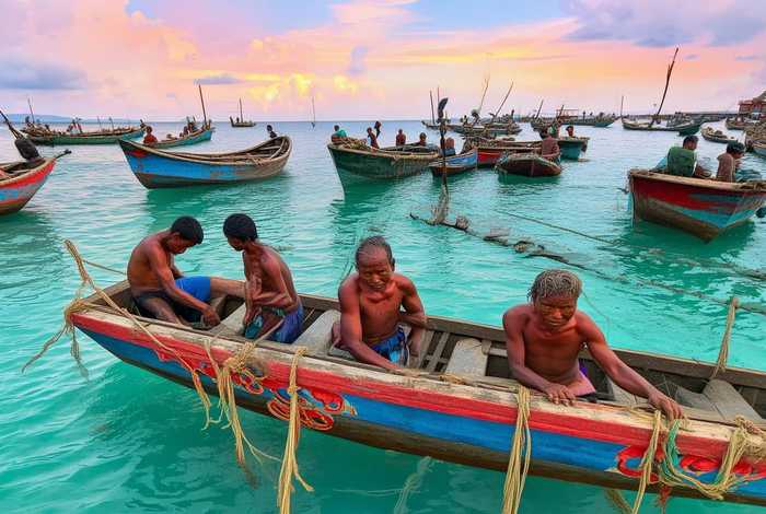 海南常年生活在海上民族 - 海南生活在海上的民族
