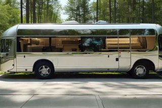 刘雯的房车生活的作品；刘雯 房子