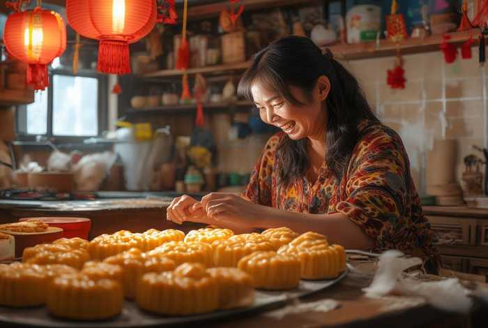 丽伟的幸福生活（丽伟的幸福生活做月饼）