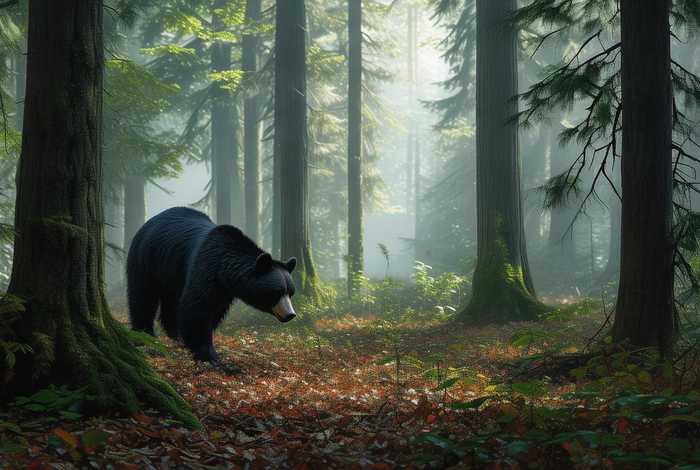 黑熊生活在什么气候，黑熊生活在什么气候的环境