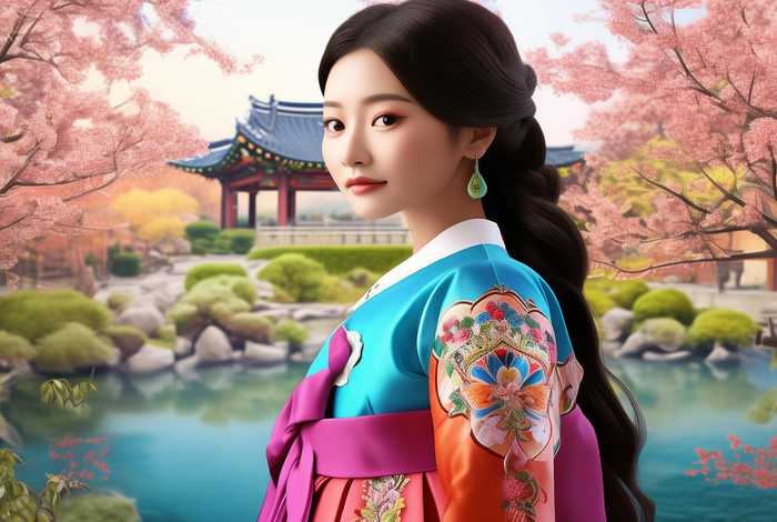 韩国生活韩服图片，韩国生活韩服图片高清