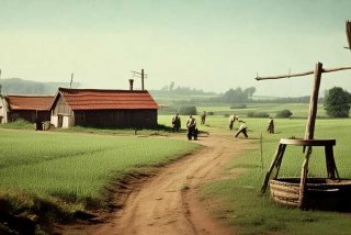 50年代的农村生活状况描写、50年代的农村生活状况描写作文