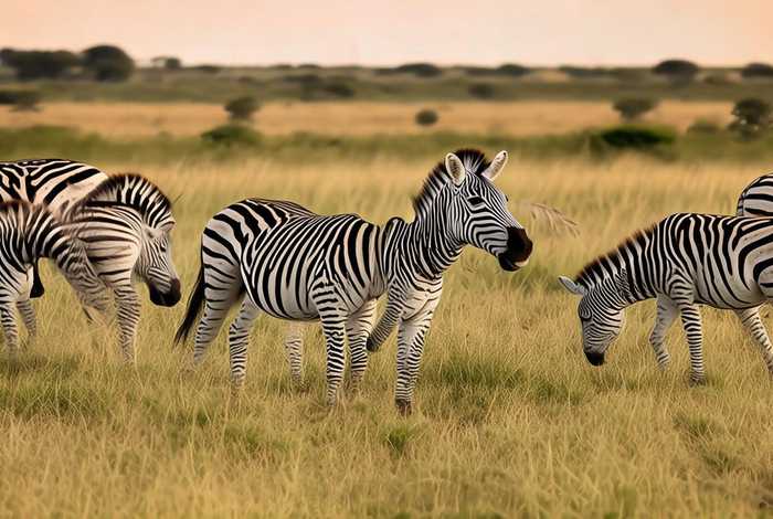 斑马的生活习性用作文怎么写 - 斑马的特点和生活特征描写