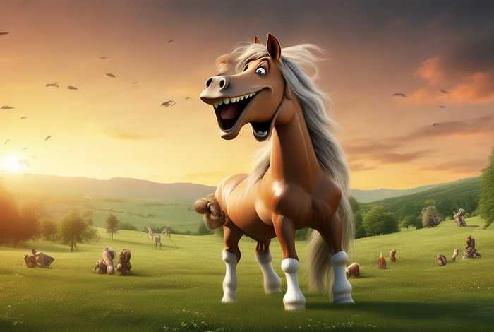 马会说话的幽默段子，马会说话的幽默段子视频