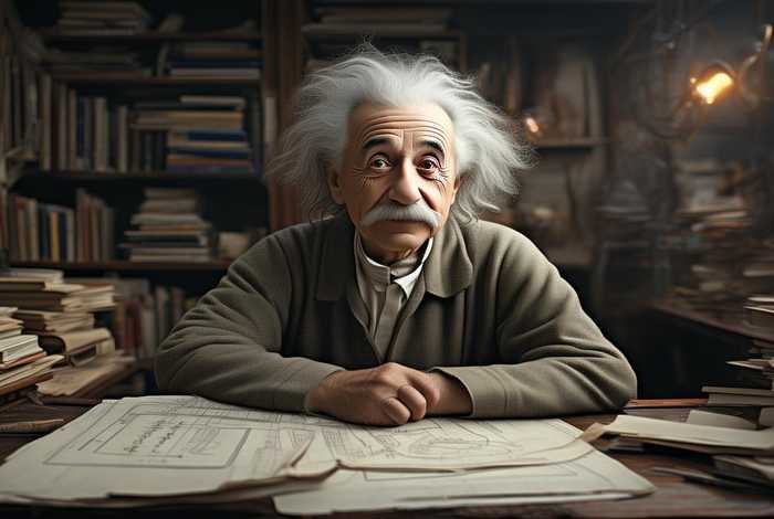 爱因斯坦生活上是一个什么样的人，爱因斯坦生活上是一个什么样的人呢