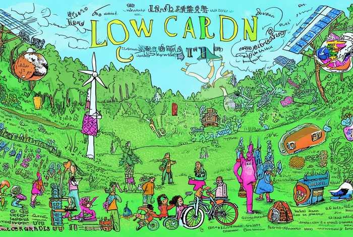 低碳生活手抄报漂亮好看 - 低碳生活手抄报模板好看