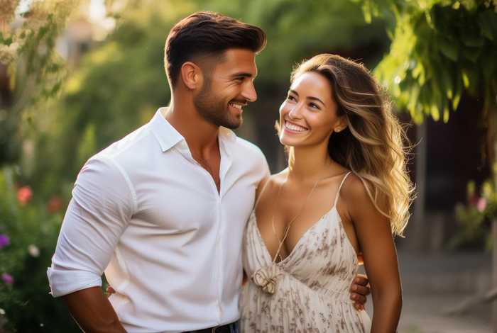 c罗与妻子；c罗与妻子合照