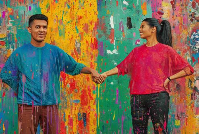 牵手国寿视频、牵手国寿共绘华彩作品