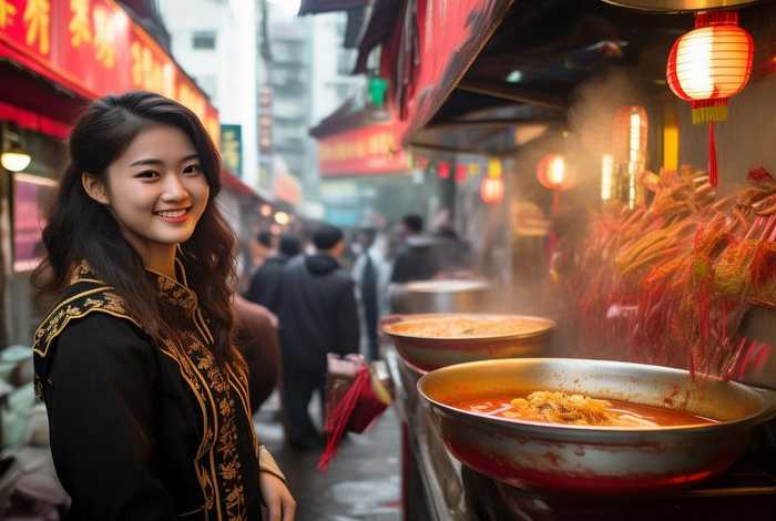 生活麻辣烫陈小伟他的女友同学，重庆生活麻辣烫陈小伟