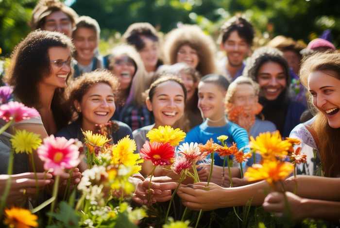 生活的花朵是我们的笑容歌词（生活的花朵是我们的笑容歌词是什么歌）