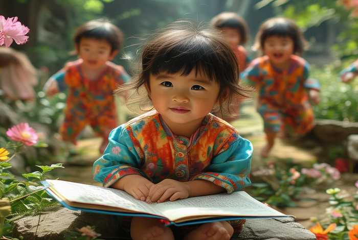 描写儿童生活的诗句 古诗，读读童谣和儿歌读后感一年级