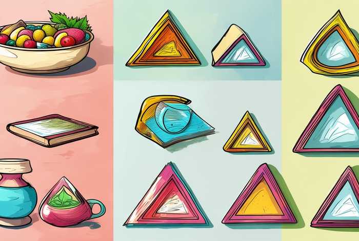 三角形生活用品简笔画图片大全（三角形的生活用品简笔画）