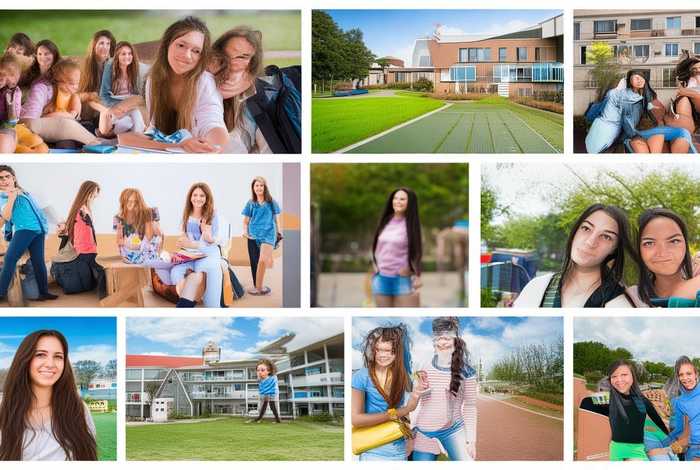 女大学生日常生活照片，女大学生日常生活照片大全