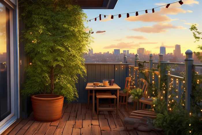 生活小阳台装修效果图、生活小阳台装修效果图片