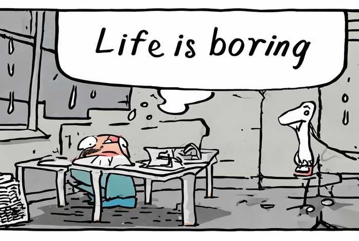 生活无趣的说说心情短语 生活无趣的说说心情短语图片