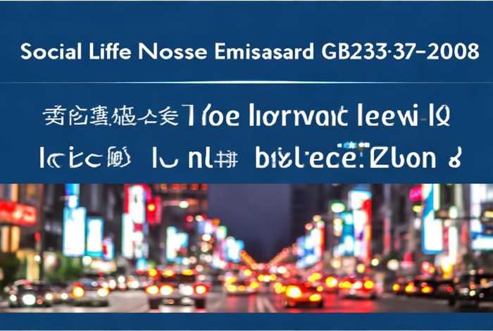 社会生活噪声排放标准GB22337-2008 社会生活噪声排放标准gb22337-2008