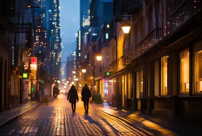 日常夜景 - 日常夜景图片