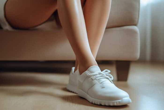 生活丝袜日常搭配肉色连裤袜，肉色短丝袜搭配运动鞋