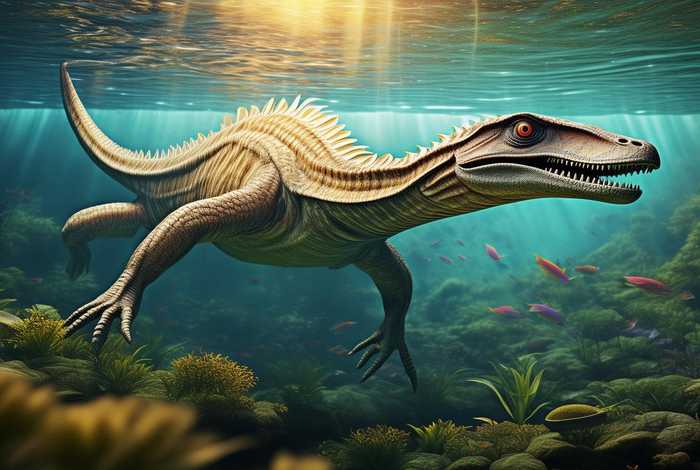 生活在水里的恐龙图片 - 生活在水里的恐龙图片大全