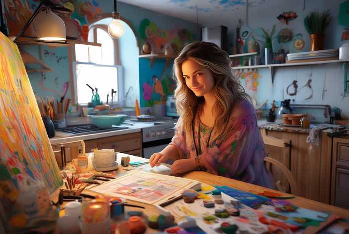 日常生活自己画手绘、日常生活自己画手绘图片