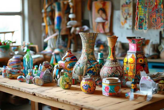 生活废弃物再利用手工、生活废弃物再利用手工制品