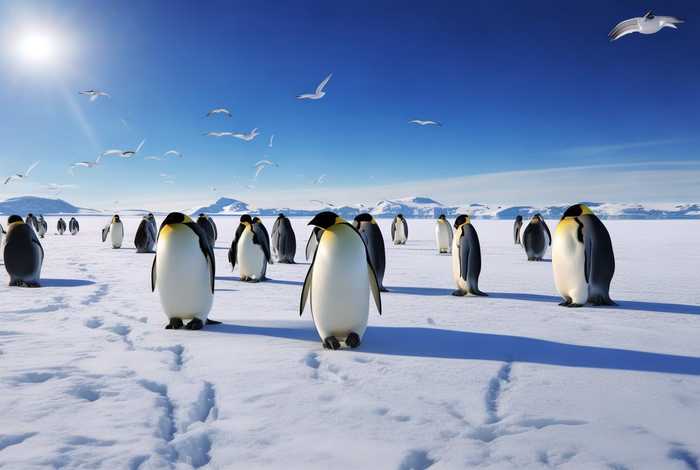 企鹅生活在南极还是北极、qi'd企鹅生活在南极还是北极