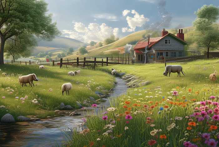 惬意的田园生活是什么意思、惬意的田园生活是什么意思啊