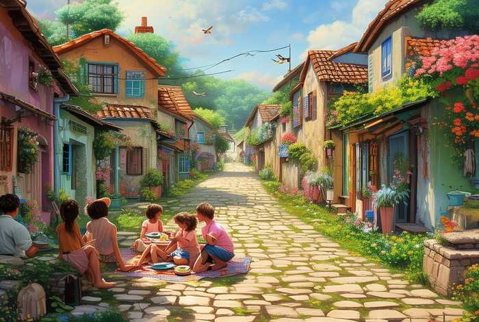 生活如画的意思解释 - 生活如画的意思解释和造句