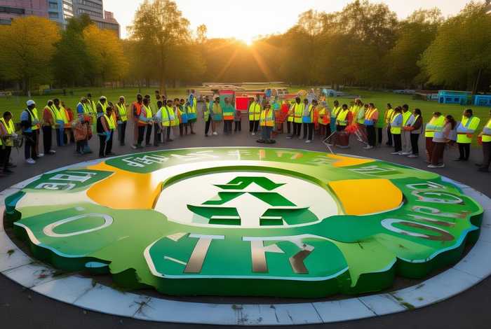 生活垃圾分类万人志愿者活动 - 垃圾分类万人志愿者活动标识