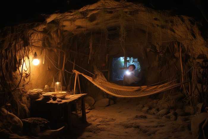 山洞生活直播 山洞里生活8年 山洞生活直播 山洞里生活8年