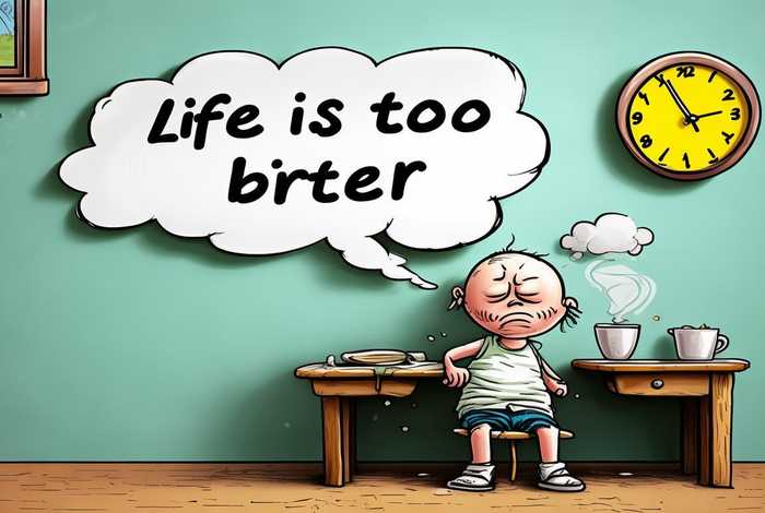 生活太苦的搞笑句子 生活太苦的搞笑句子图片