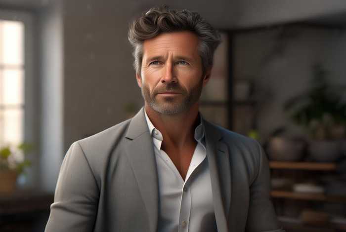 三十岁男人生活照片高清；三十岁男人生活照片高清图