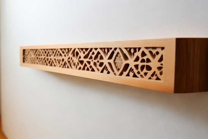 品欧生活家具钉在墙壁上托盘摆设小物件的木头的长条的 - 钉在墙上的家具如何拆