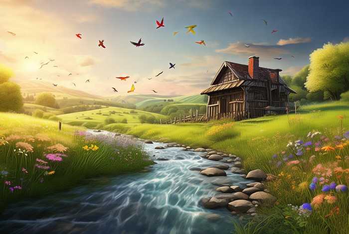 农村生活图片唯美 农村生活图片唯美大全