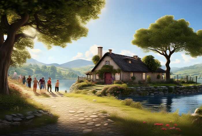 惬意的村庄（惬意的村庄是什么意思）