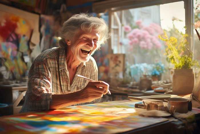 生活很快乐的画家 - 生活很快乐的画家是谁