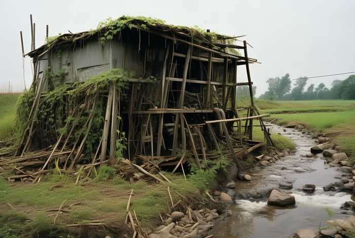 农村生活污水治理假工程；农村生活污水治理-