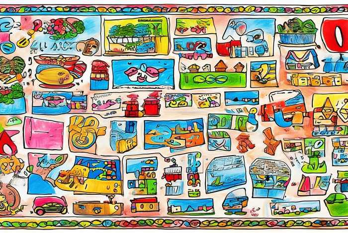 生活中的大数手抄报图片、生活中的大数手抄报图片内容