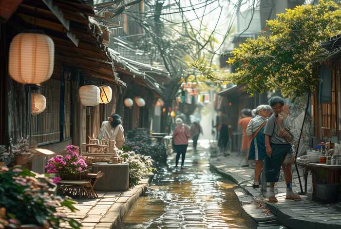 清净悠闲的市井生活 清净悠闲的市井生活文案