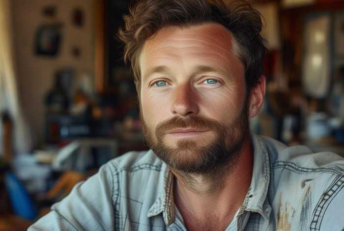 三十岁男人真实生活照；三十岁男人真实生活照片图片