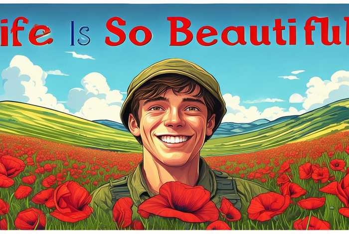 生活如此美好电影海报（生活如此美好电影海报设计）